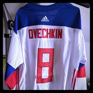 Alexander Ovechkin 2016 World Cup Jersey (White)